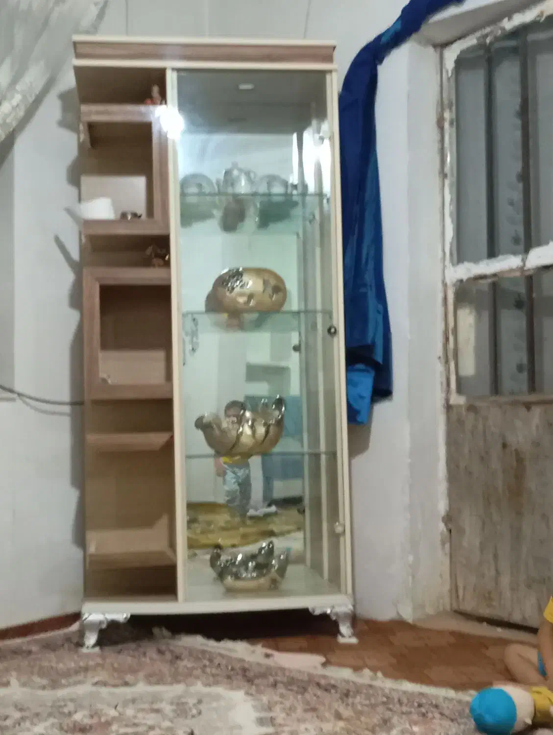 بوفه  س طبقه|بوفه، ویترین، کنسول|چناران, |دیوار