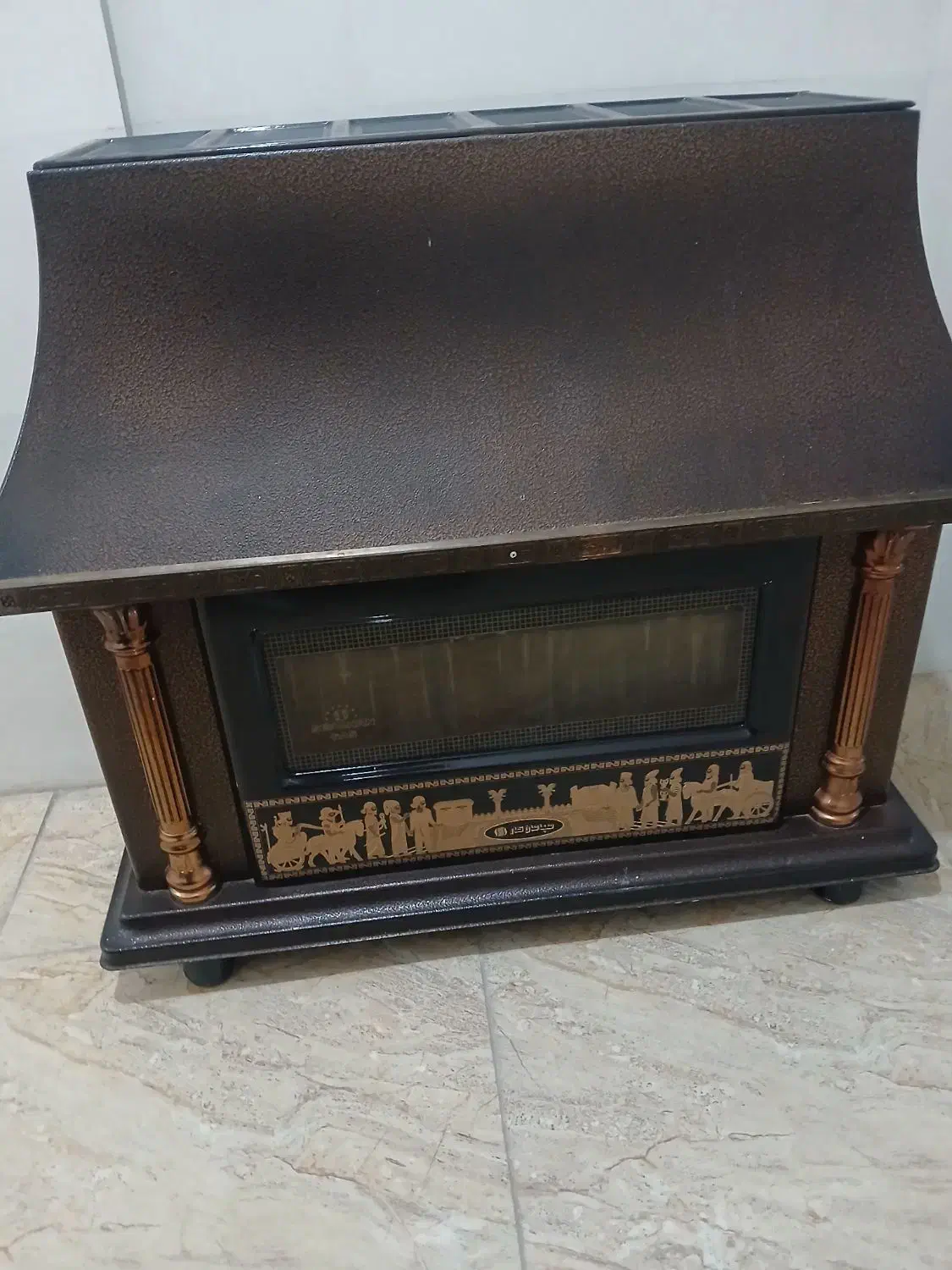 بخاری‌گازی سپاهان‌گاز شومینه|بخاری، هیتر، شومینه|رباط‌کریم, رباط‌کریم|دیوار