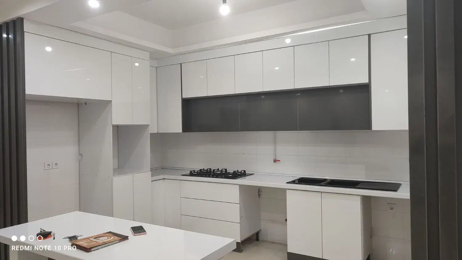 کابینت ARSHAM دوپله سفید طوسی کد A20|مصالح و تجهیزات ساختمان|گرگان, |دیوار