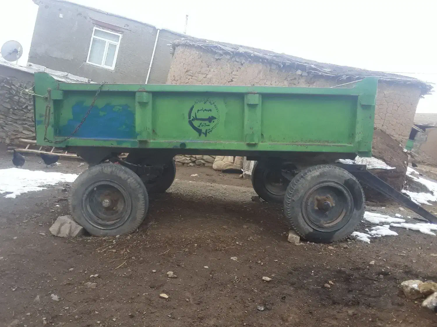 تریلی تراکتور چهار چرخ|ماشینآلات صنعتی|دیواندره, |دیوار