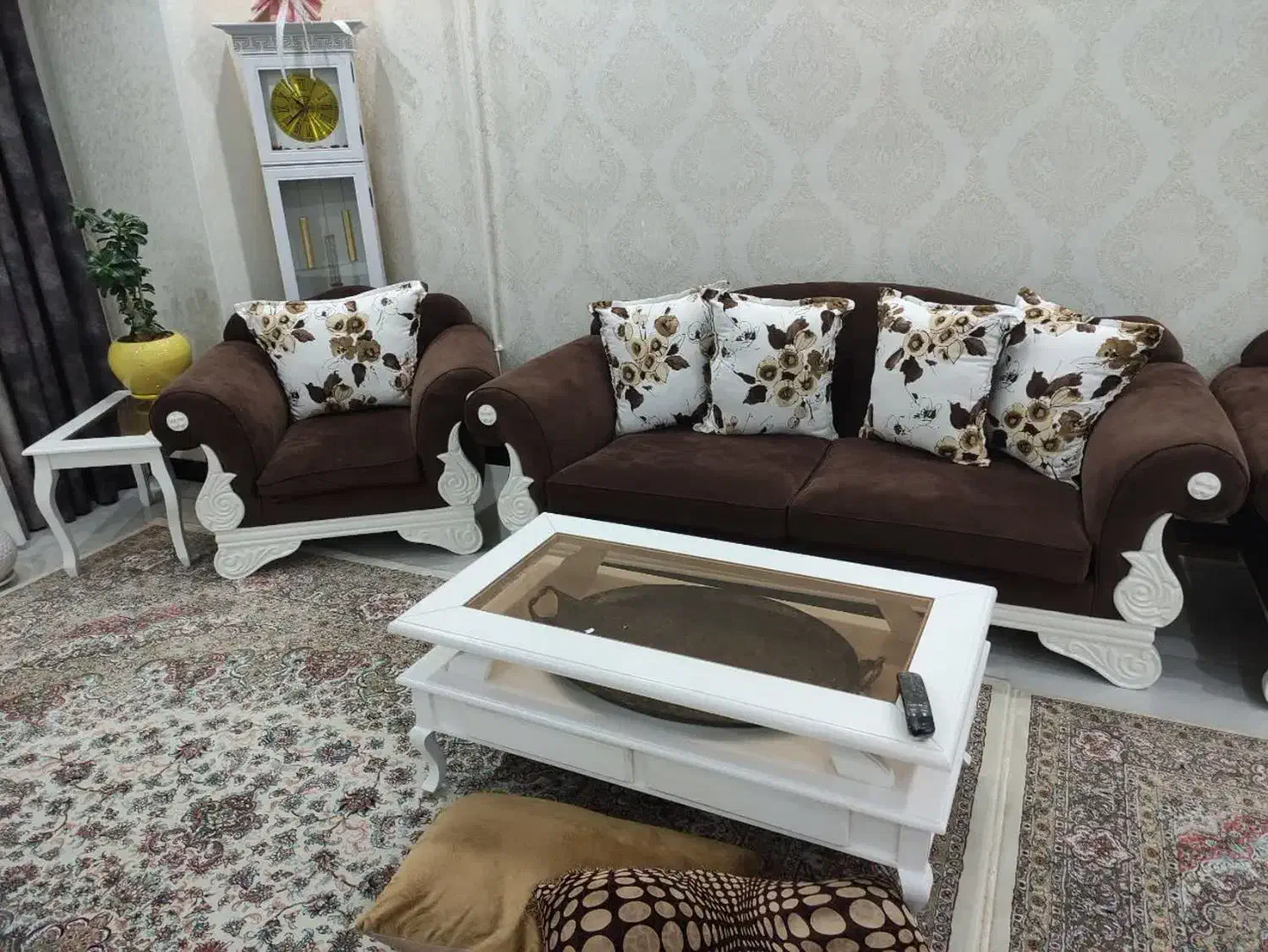 مبل هفت نفره|مبلمان خانگی و میز عسلی|تویسرکان, |دیوار