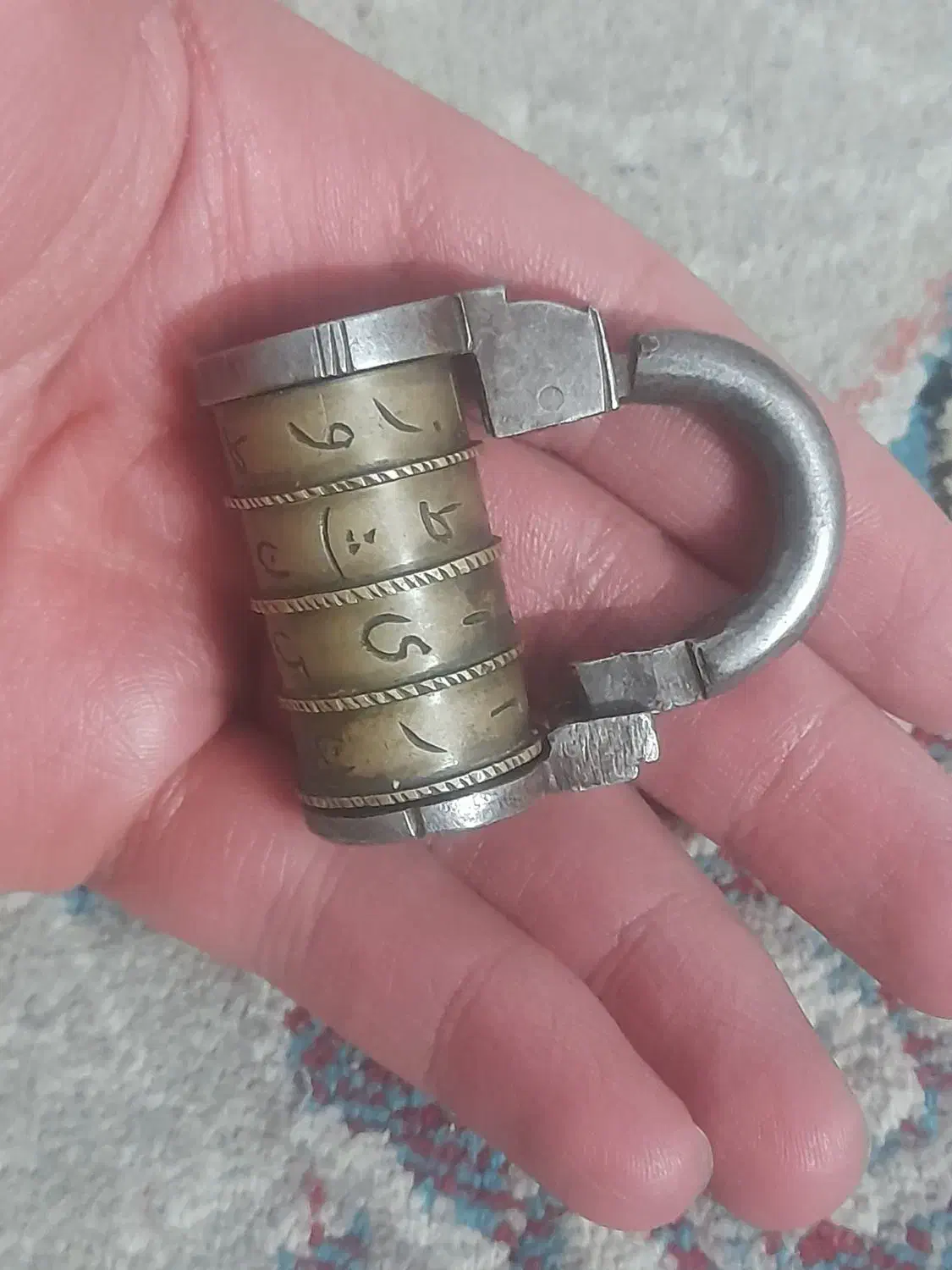 قفل رمزی قاجاری|کلکسیون اشیاء عتیقه|تهران, پارک شهر|دیوار