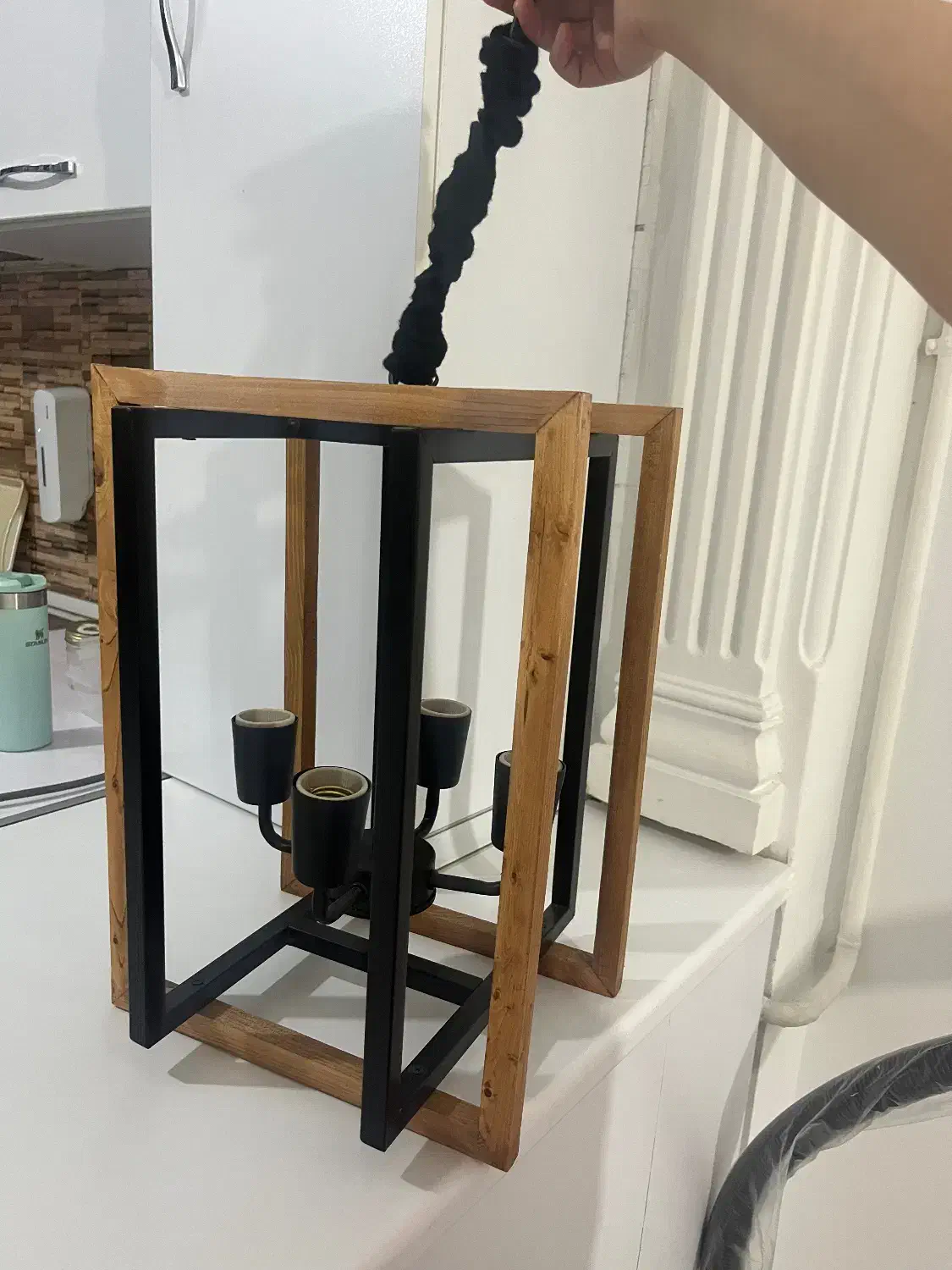 دوتا لوستر نو نو (آکبند)|لوستر و چراغ آویز|تهران, ونک|دیوار