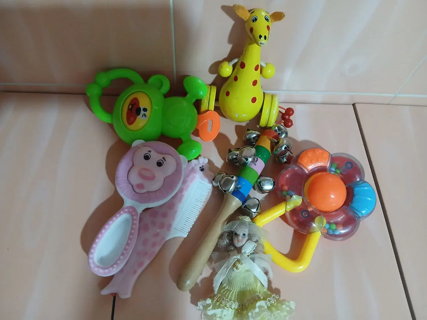 پک اسباب بازی مخصوص نوزادان نوپا|اسباببازی بچه|همدان, |دیوار