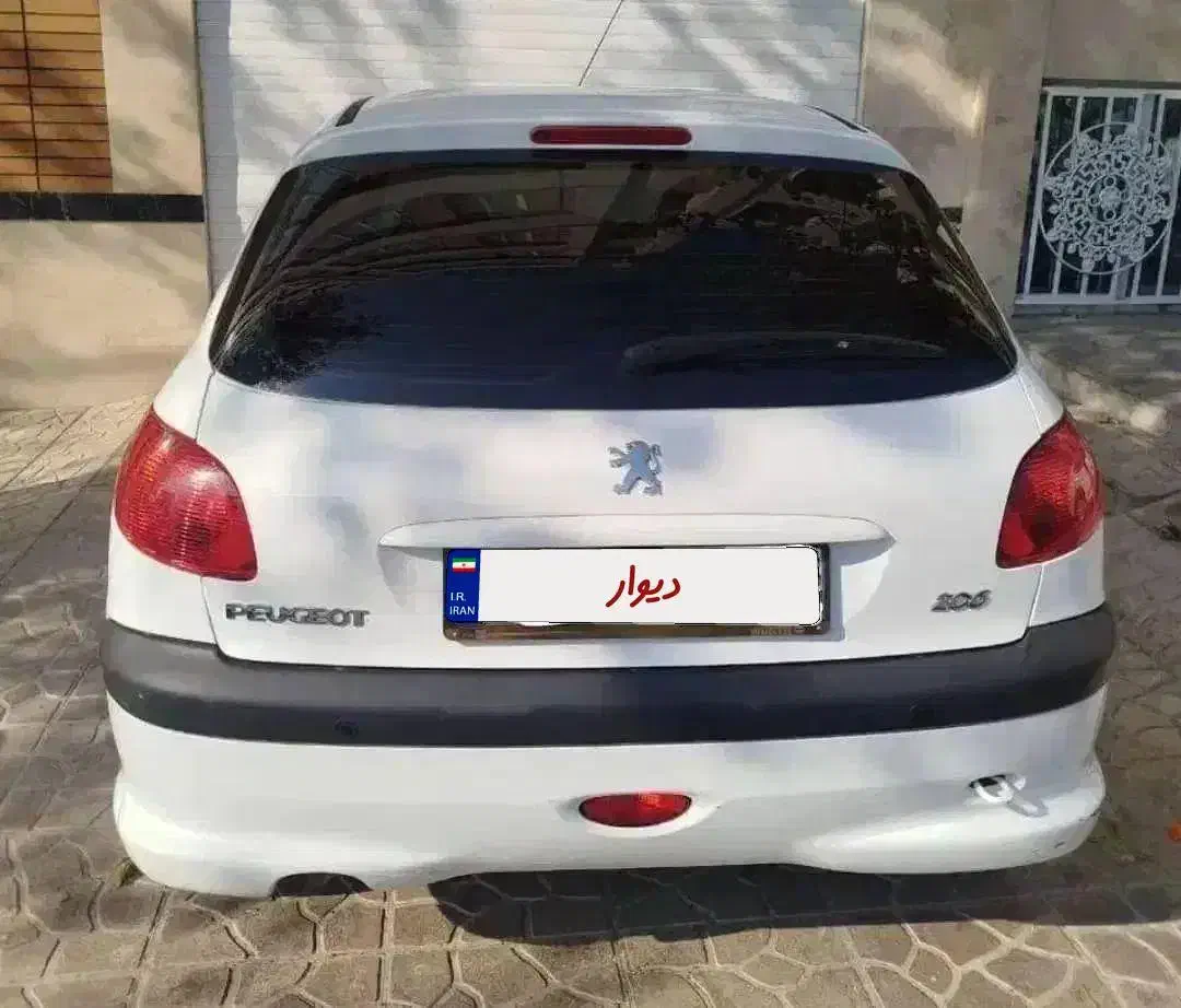 پژو ۲۰۶ مدل ۹۶|خودرو سواری و وانت|تهران, محمودیه|دیوار