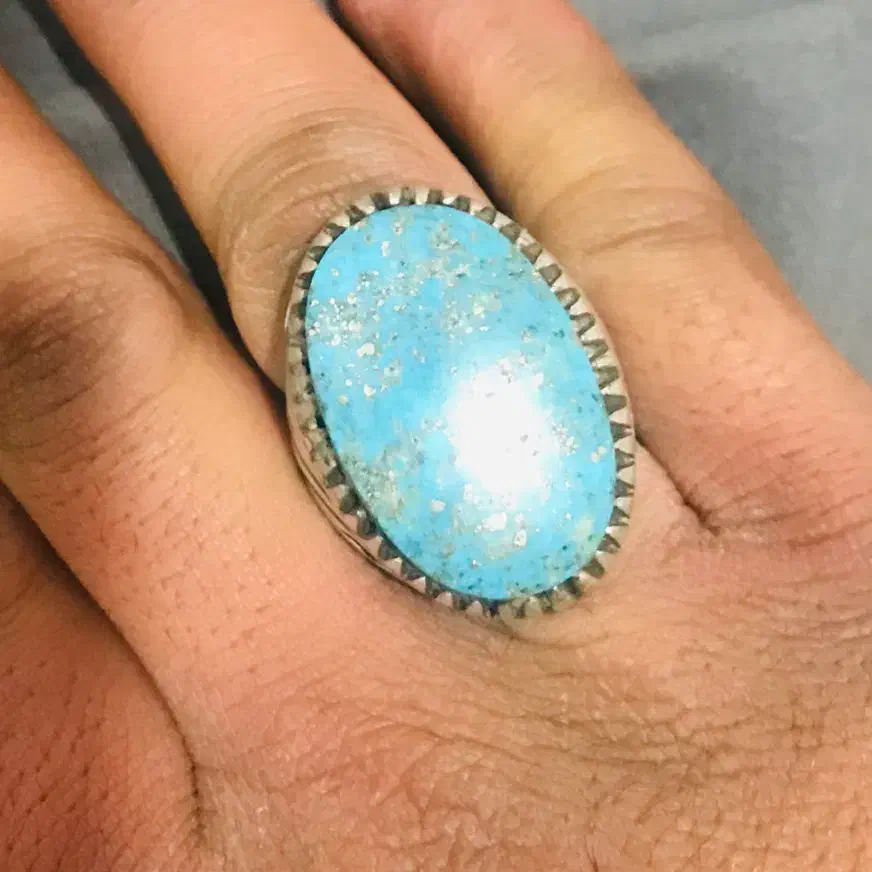 انگشتر فیروزه درشت|جواهرات|کرمان, |دیوار