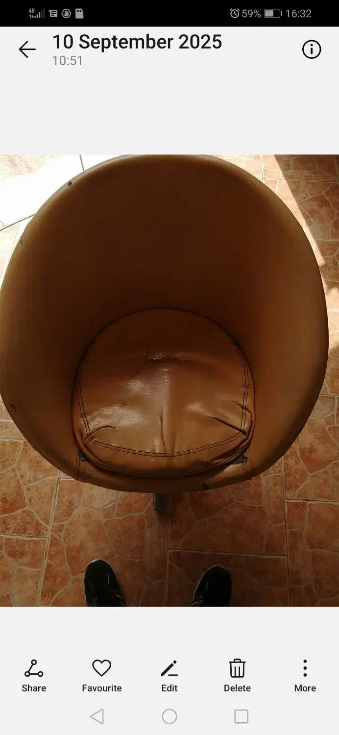 صندلی آرایشگاه با پدال گازی|آرایشگاه و سالن‌های زیبایی|علی‌آباد کتول, |دیوار