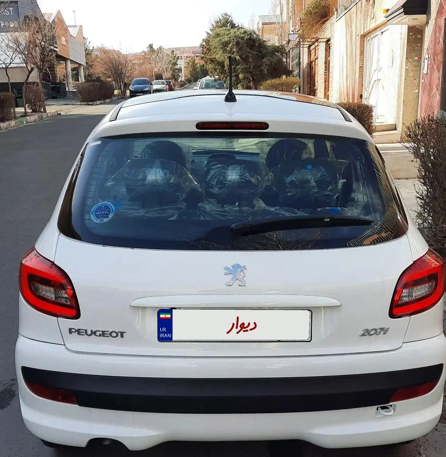 207 اتومات سقف پانا ارتقا یافته|خودرو سواری و وانت|اهر, |دیوار