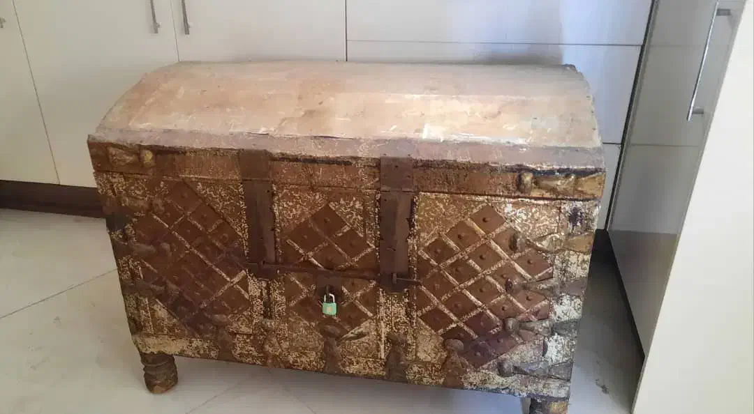 صندوق قدیمی بزرگ|صنایع دستی و سایر لوازم تزئینی|تهران, مرزداران|دیوار