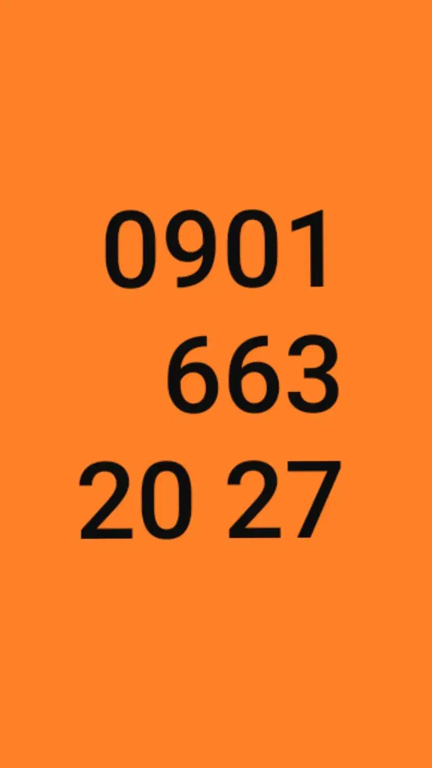 0901   663   20  27|سیم‌کارت|تهران, نارمک|دیوار