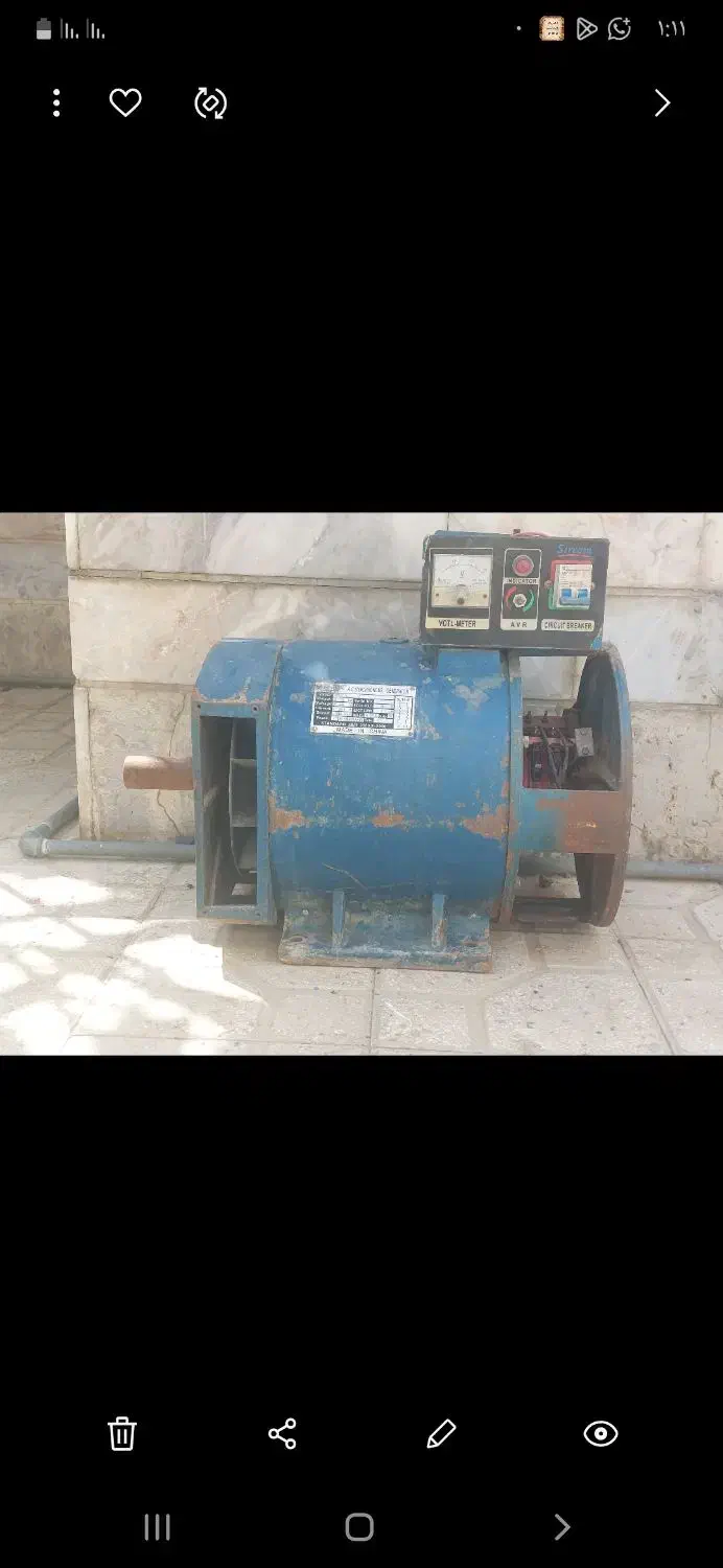 ژنراتور قیمت مناسب|ماشین‌آلات صنعتی|شیراز, عادل آباد|دیوار