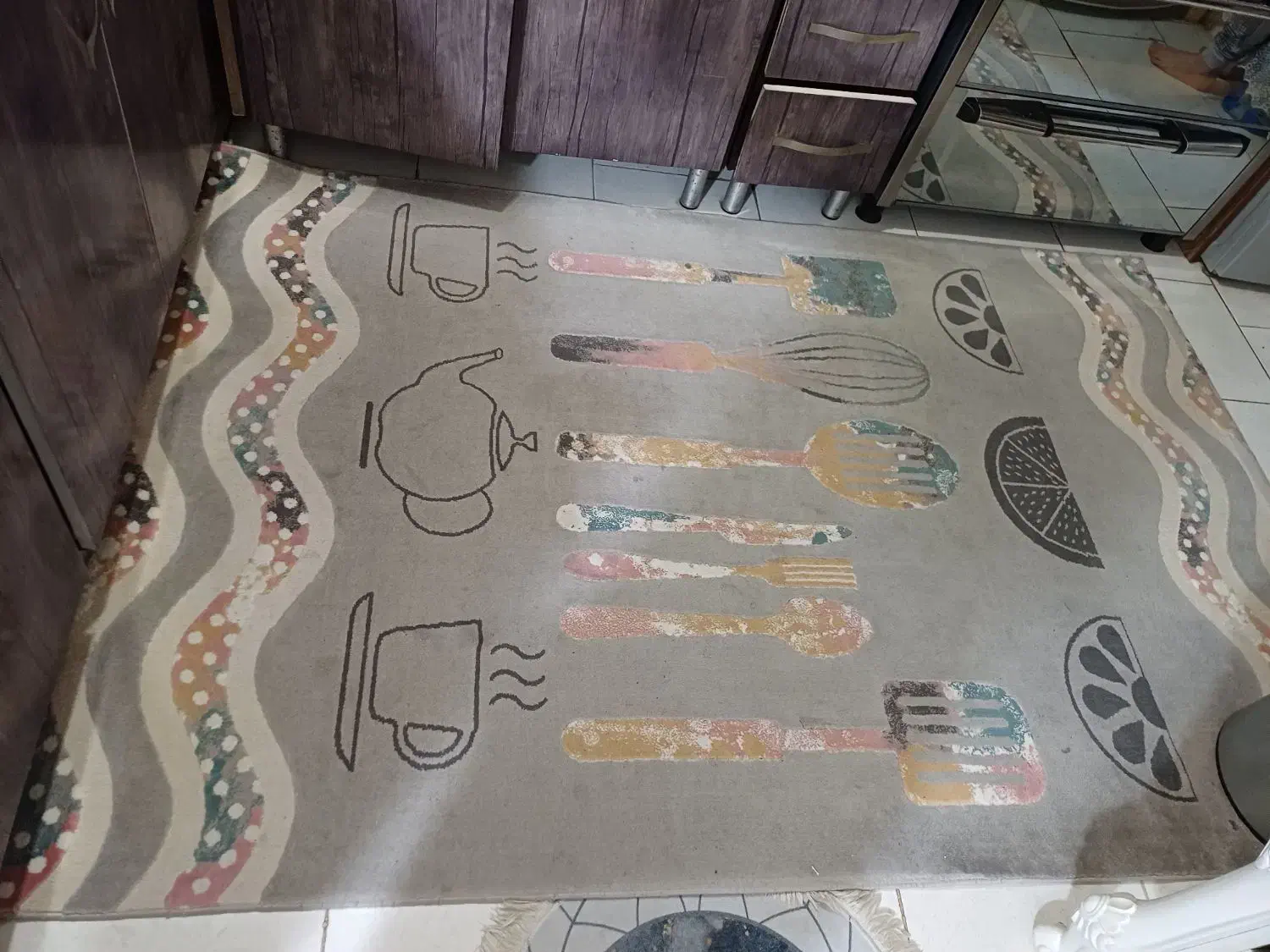 فرش آشپزخانه ۴متری|فرش|قرچک, باقرآباد|دیوار