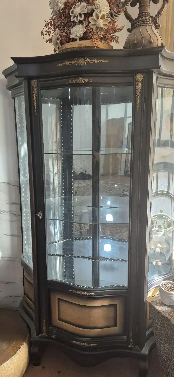 بوفه چوب|بوفه، ویترین، کنسول|مهریز, |دیوار