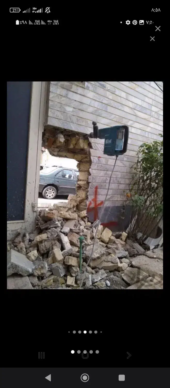 تخریب وکنده کاری|خدمات پیشه و مهارت|رامهرمز, |دیوار