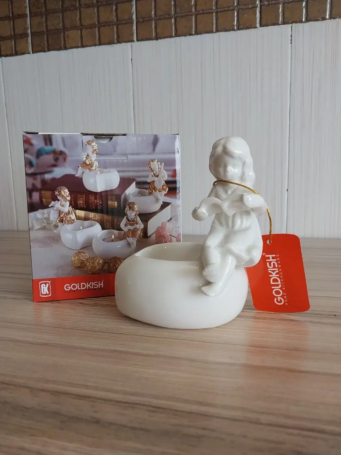 مجسمه دکوری گلدکیش|مجسمه، تندیس، ماکت|سمنان, |دیوار