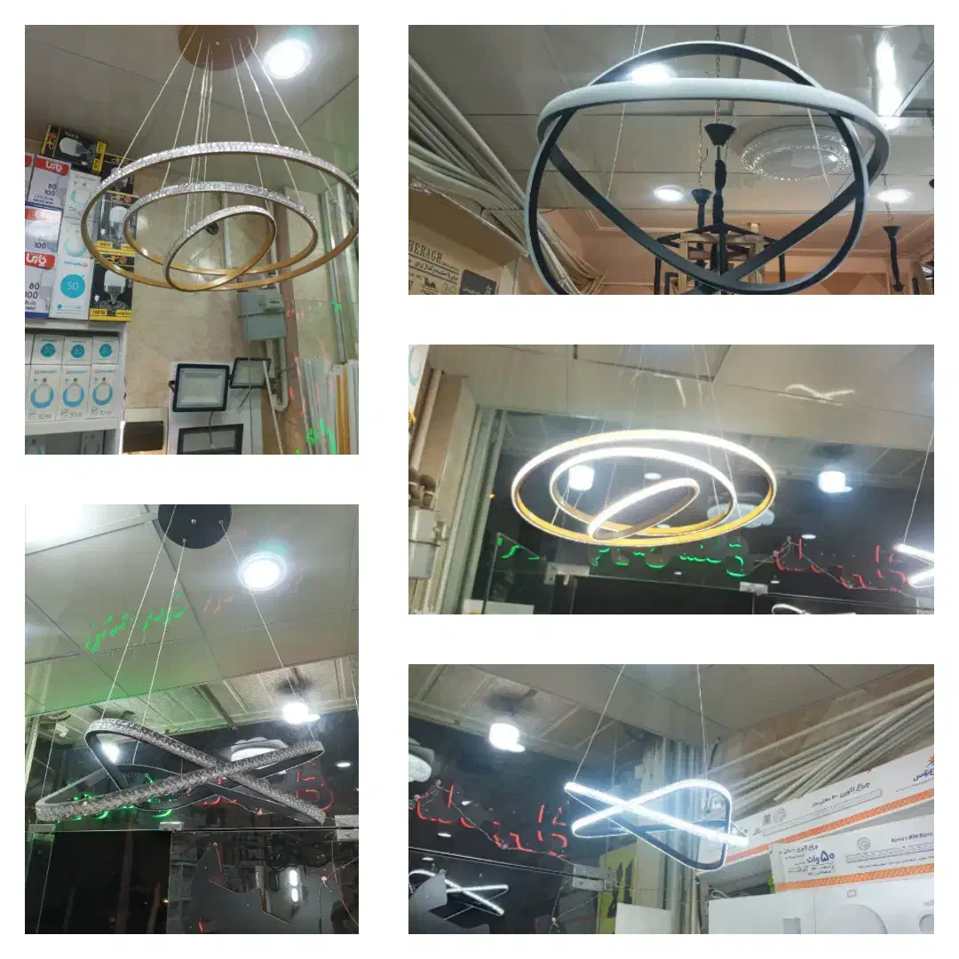 انواع لوستر فانتزی وکلاسیک به قیمت استثنایی|لوستر و چراغ آویز|قم, شهدا|دیوار