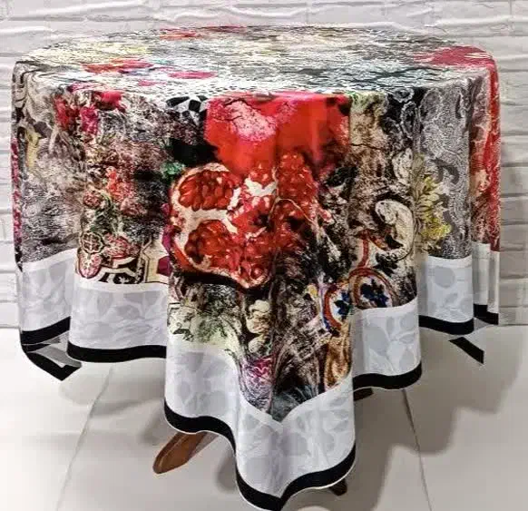 رومیزی مخمل پورشه|پرده، رانر، رومیزی|شهرضا, |دیوار