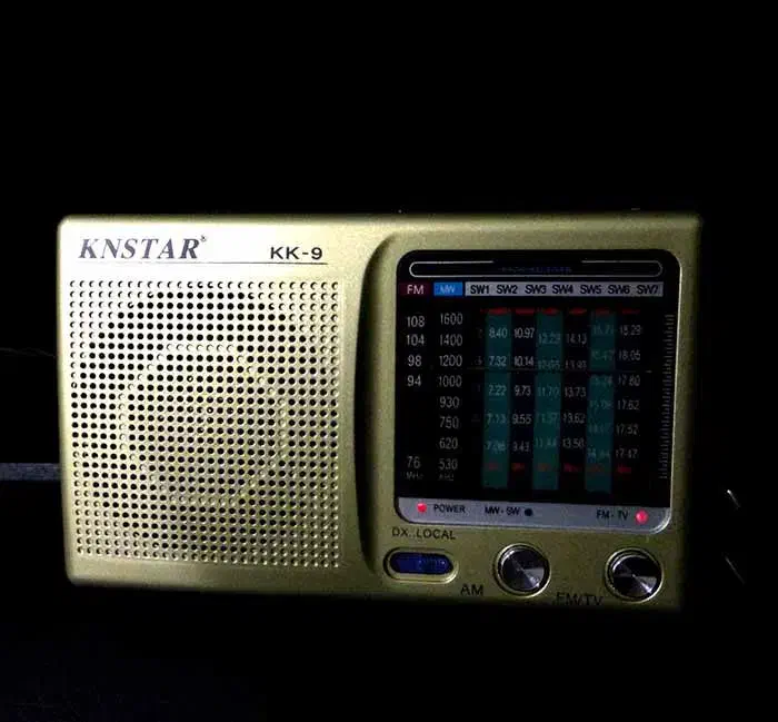 رادیو کوچک آکبند قدیمی|سیستم صوتی خانگی|کرج, مصباح|دیوار