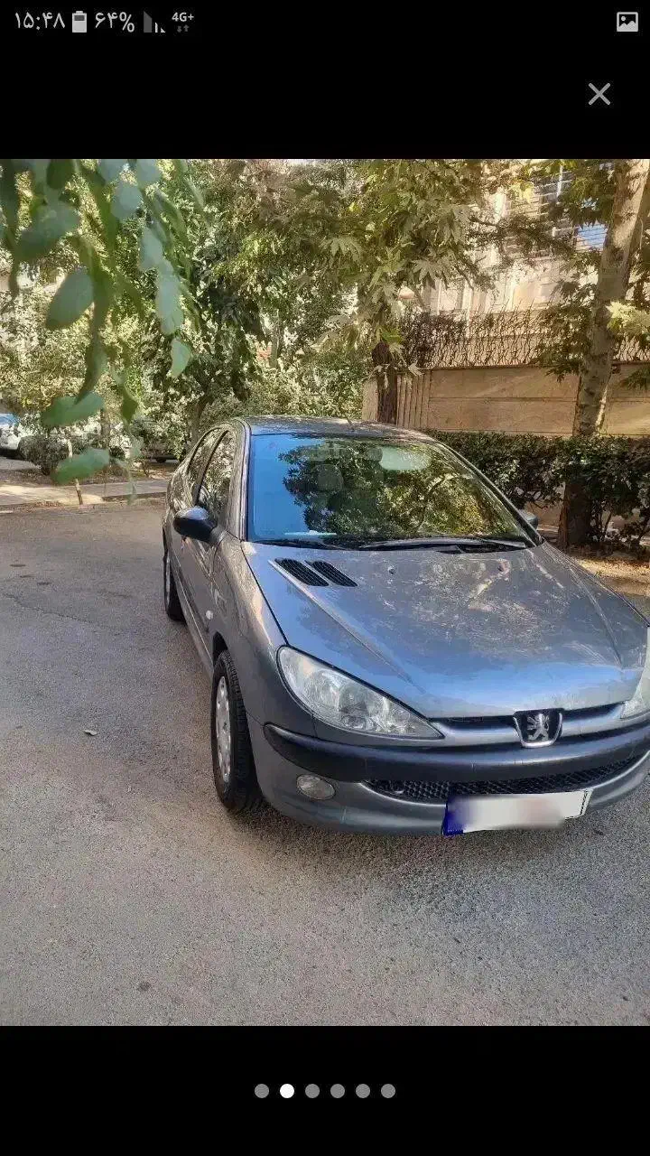 ۲۰۶ اتومات کارخانه مدل ۸۷|خودرو سواری و وانت|زنجان, |دیوار