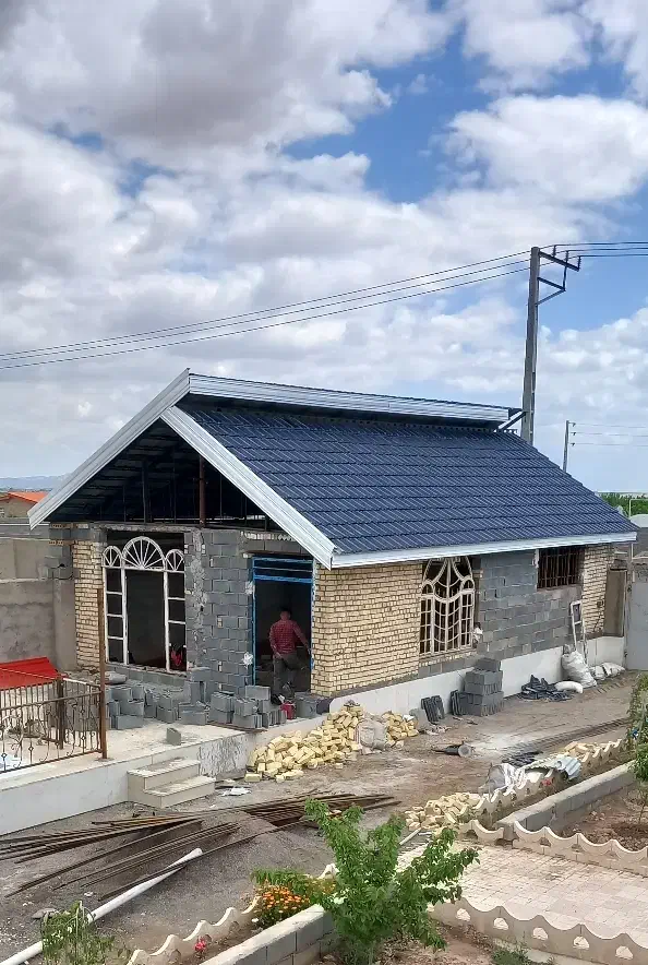 سقف شیروانی سقف شیبدار آلاچیق سایه بان سفال ورق|خدمات پیشه و مهارت|مشهد, سازمان آب|دیوار