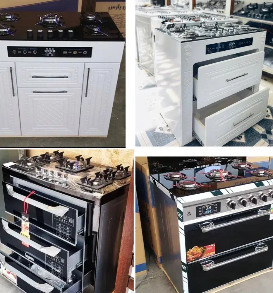 اجاق گاز طرح فر گاز مبله  ورتکس گاز رومیزی طرح Cp3|اجاق گاز و لوازم برقی پخت‌وپز|مشهد, نوید|دیوار