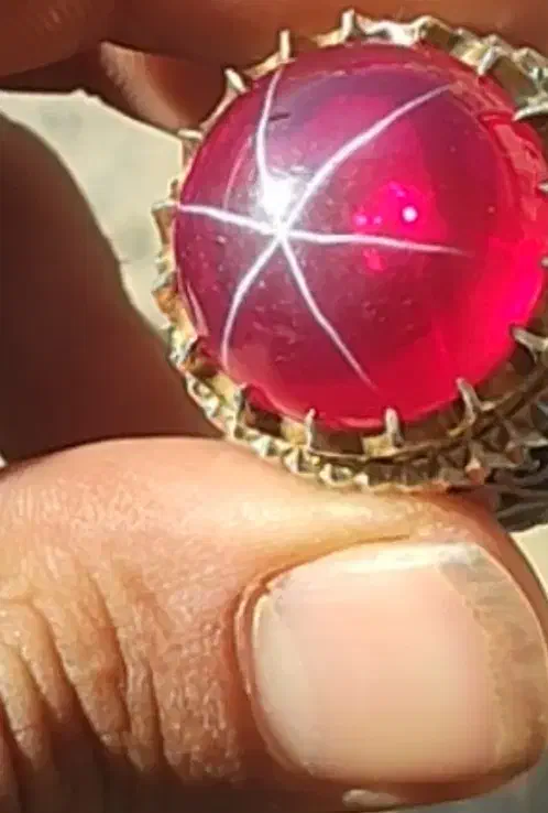 انگشتر یاقوت استار معدنی|جواهرات|یاسوج, |دیوار