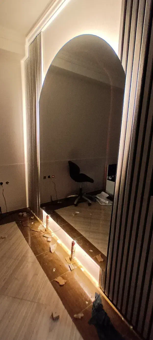 شیشه های تزئینی ساختمانی سکوریتی دوجداره پازلی|خدمات پیشه و مهارت|میاندوآب, |دیوار