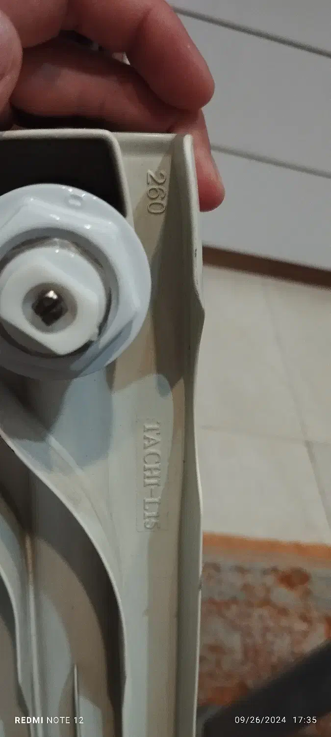 رادیاتور شوفاژ آلومینیومی 5 پره برند تاچی|آبگرمکن، پکیج، شوفاژ|قائمشهر, |دیوار