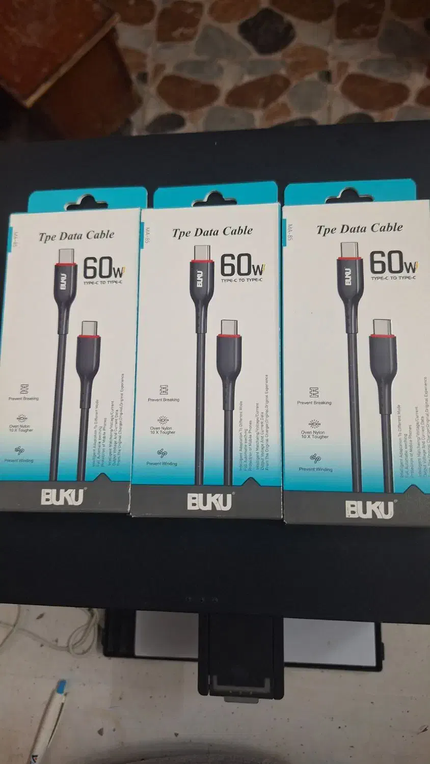 کابل دو سر تایپ سی ۲ متری|لوازم جانبی موبایل و تبلت|ساوه, |دیوار