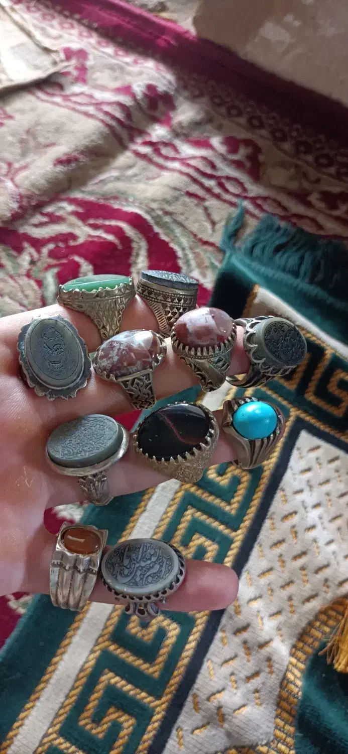 انگشتر عقیق معدنی|بدلیجات|خرمآباد (تنکابن), |دیوار