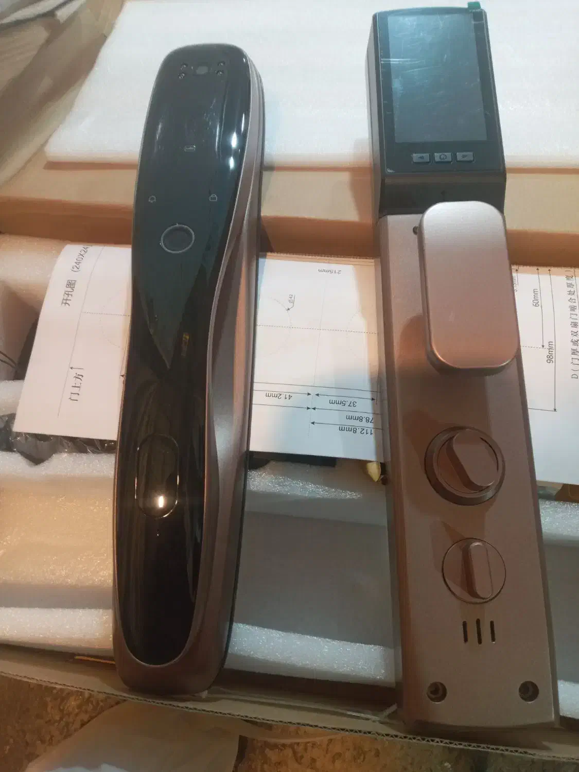 قفل هوشمند|مصالح و تجهیزات ساختمان|باسمنج, |دیوار