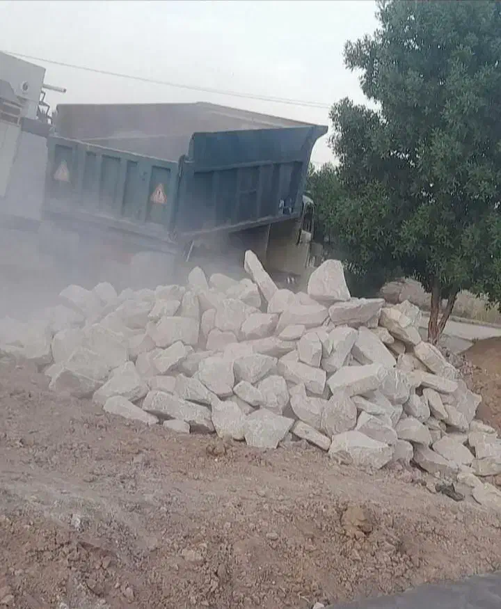 سنگ پی هفتگلی وماسه وشن وپوکه معدنی وصدف|مصالح و تجهیزات ساختمان|آبادان, |دیوار