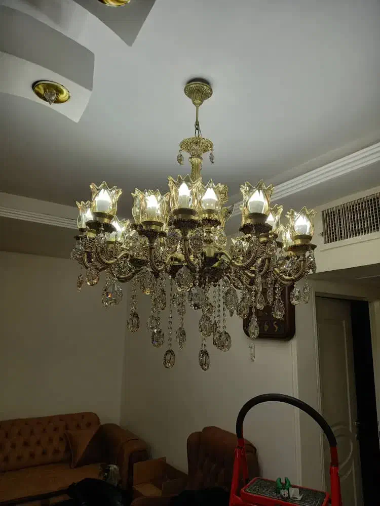 نصب لوستر نصاب لوستر تلویزیون برقکار برق کار|خدمات پیشه و مهارت|تهران, فاطمی|دیوار