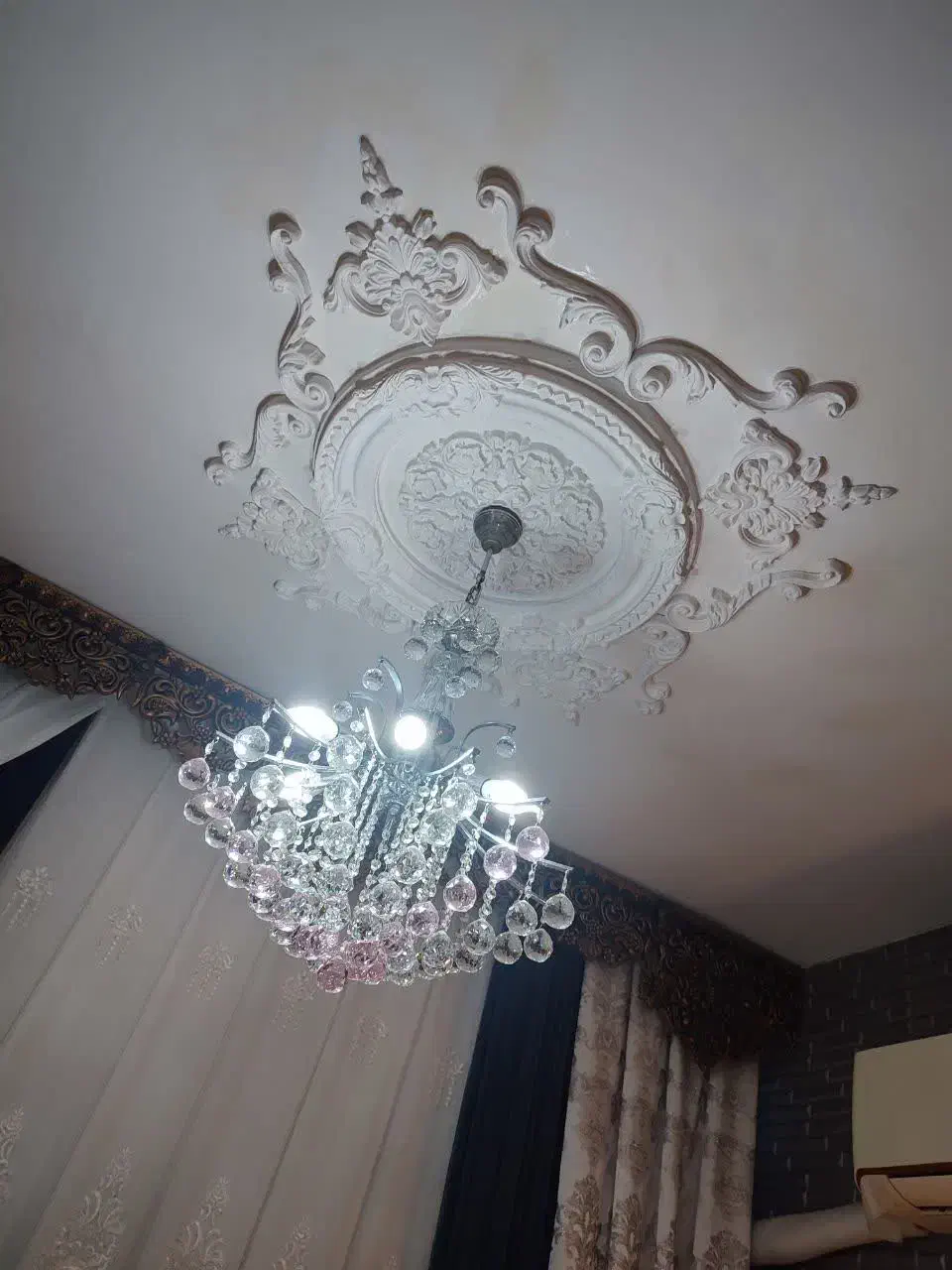 لوستر کریستالی|لوستر و چراغ آویز|تهران, ابوذر|دیوار