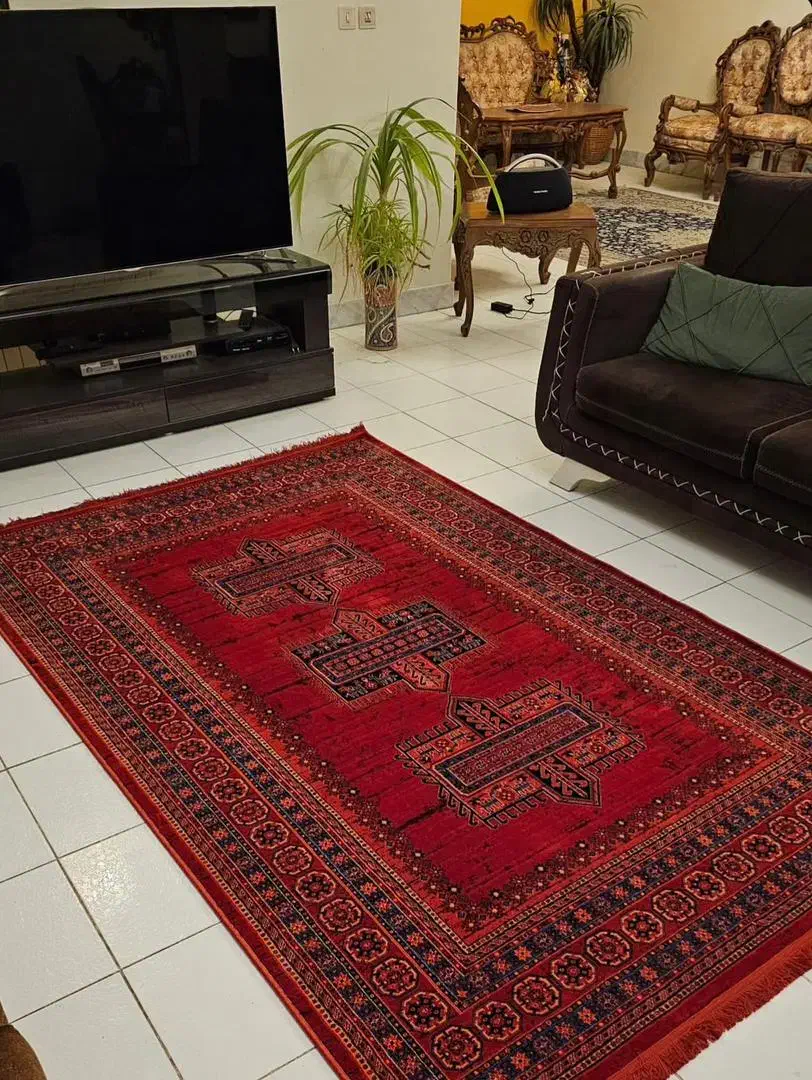 قالی طرح دست بافت|فرش|اهواز, زندوکیلی|دیوار