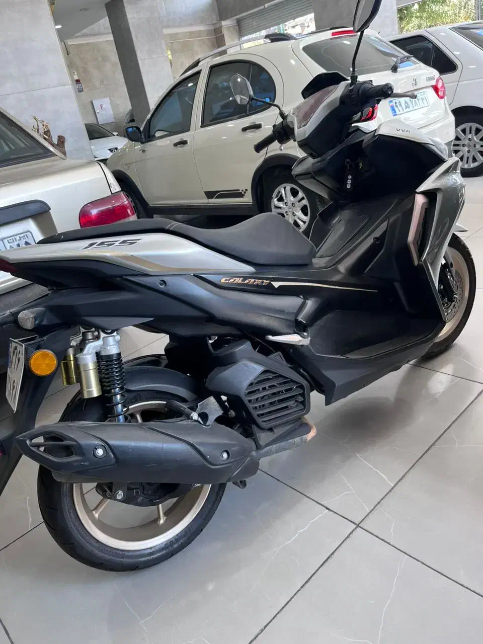 گلکسی R155|موتورسیکلت|کرج, کلاک پایین|دیوار