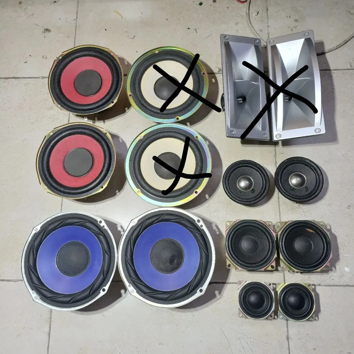 تعدادی باند و دستگاه سیستم صوتی خانگی|سیستم صوتی خانگی|قم, عمار یاسر|دیوار