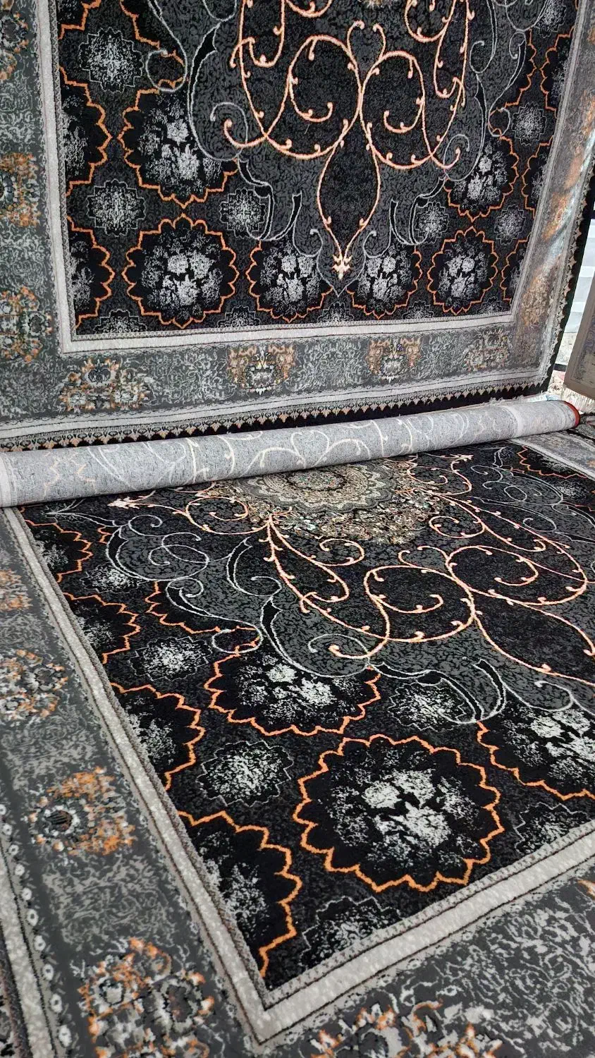 فرش گل بهشتی ۱۲متری فقط جفتی|فرش|گنبد کاووس, |دیوار