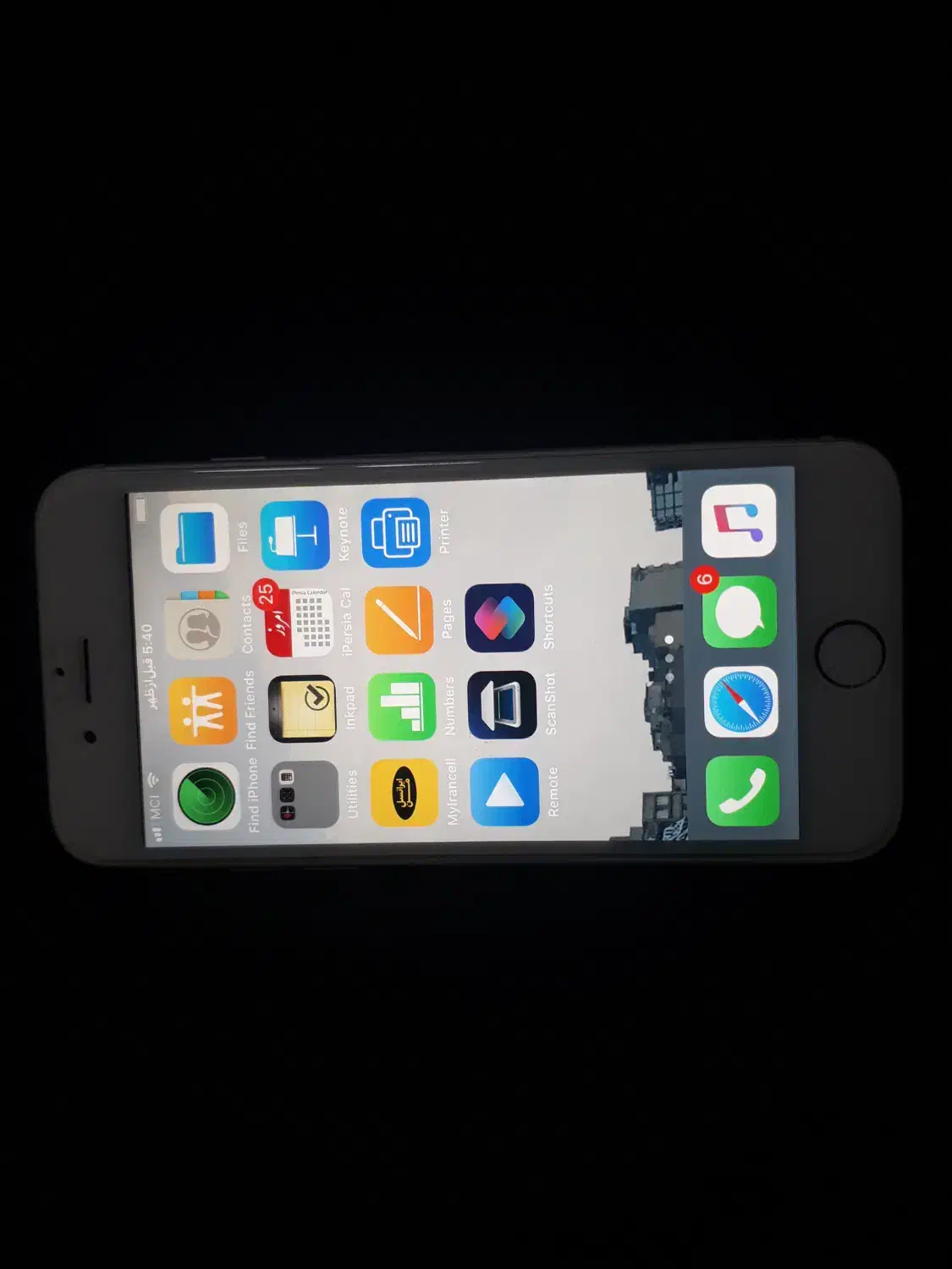 iPhone 6silver|موبایل|قم, پردیسان|دیوار