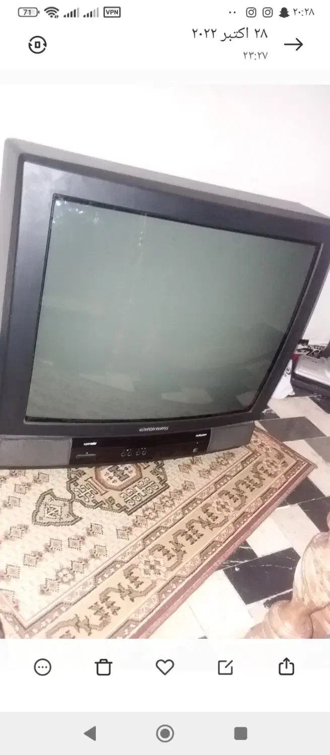 تلویزیون گروندیک ۲۹ اینچ|تلویزیون و پروژکتور|تبریز, |دیوار