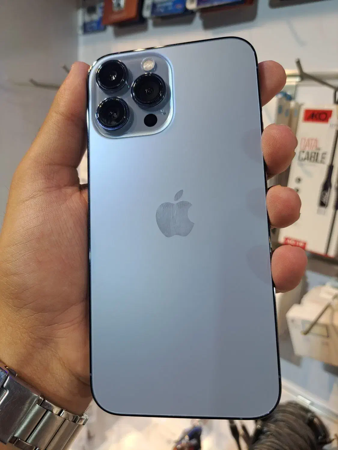 آیفون ۱۳ پرو مکس ۲۵۶ گیگ zaa پک اصلی در حد نو|موبایل|اراک, |دیوار