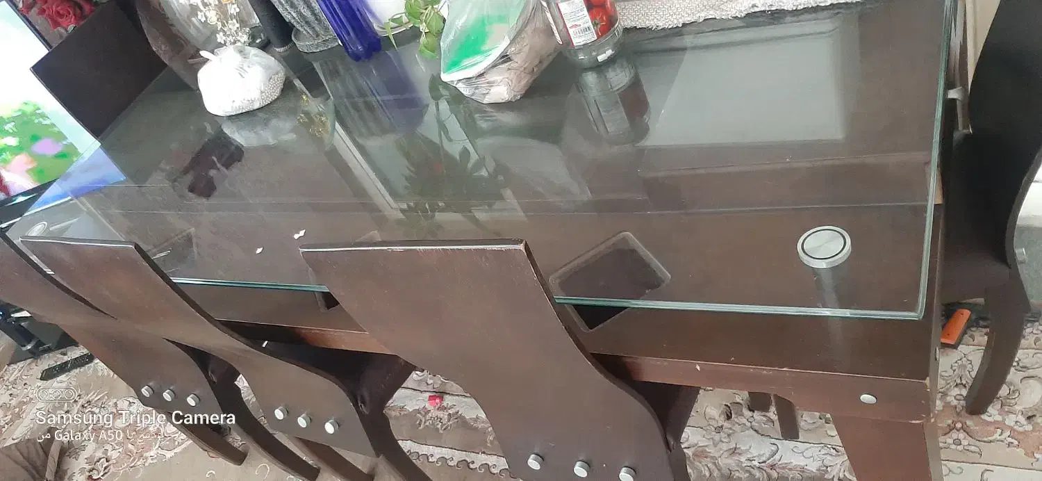 میز ناهارخوری 8 نفره سالم|میز و صندلی غذاخوری|تهران, والفجر (افسریه)|دیوار