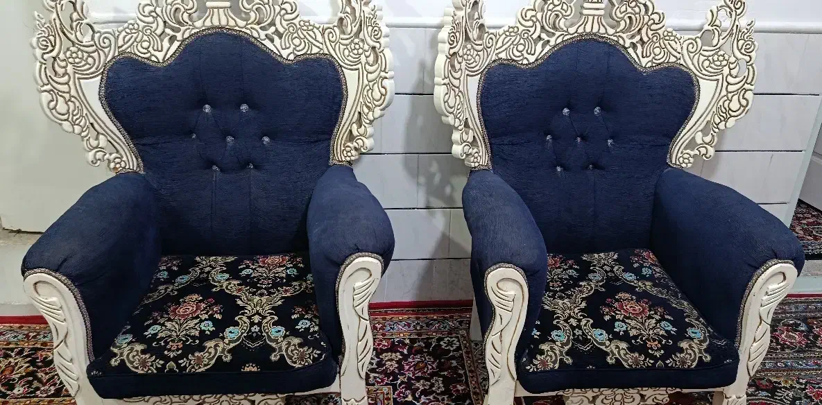 مبل سلطنتی|مبلمان خانگی و میز عسلی|ساوه, |دیوار