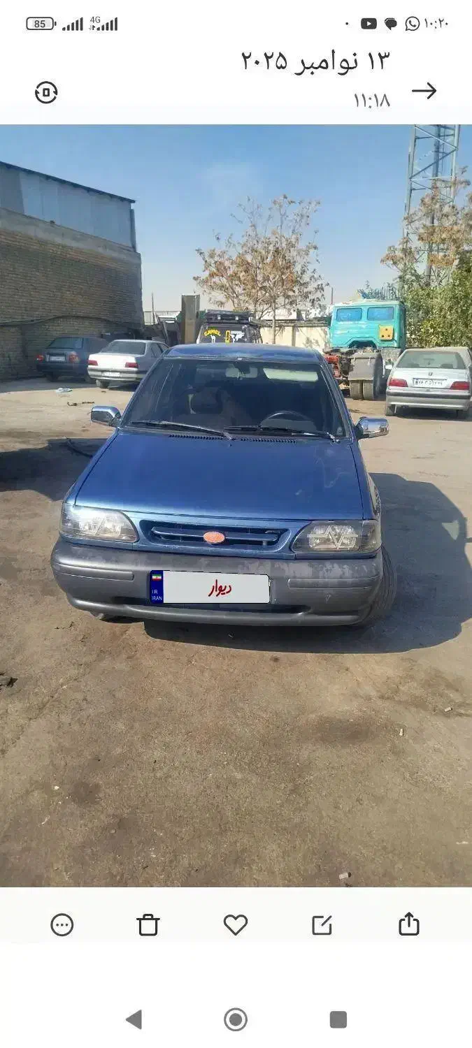 پراید مدل 84|خودرو سواری و وانت|کرمانشاه, |دیوار