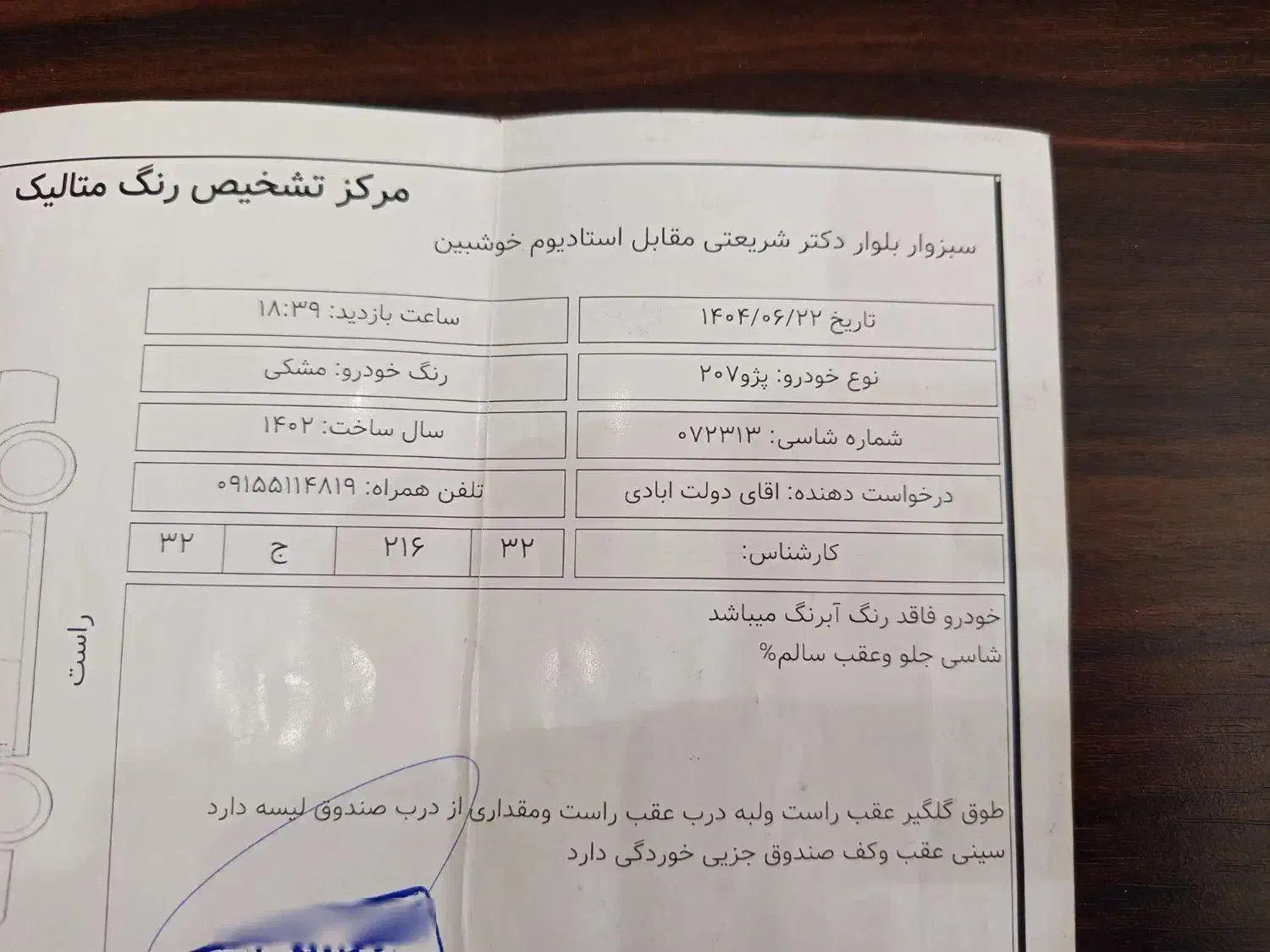 پژو۲۰۷ اتومات مشکی پانا متالیک درحد صفر|خودرو سواری و وانت|سبزوار, سیادتی|دیوار