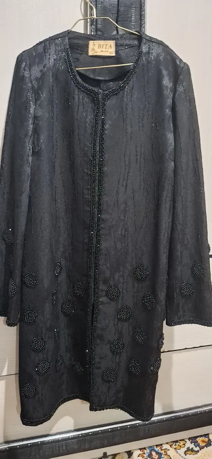 مانتو مجلسی شیک جواهر دوزی شده|لباس|مشهد, ابوذر|دیوار