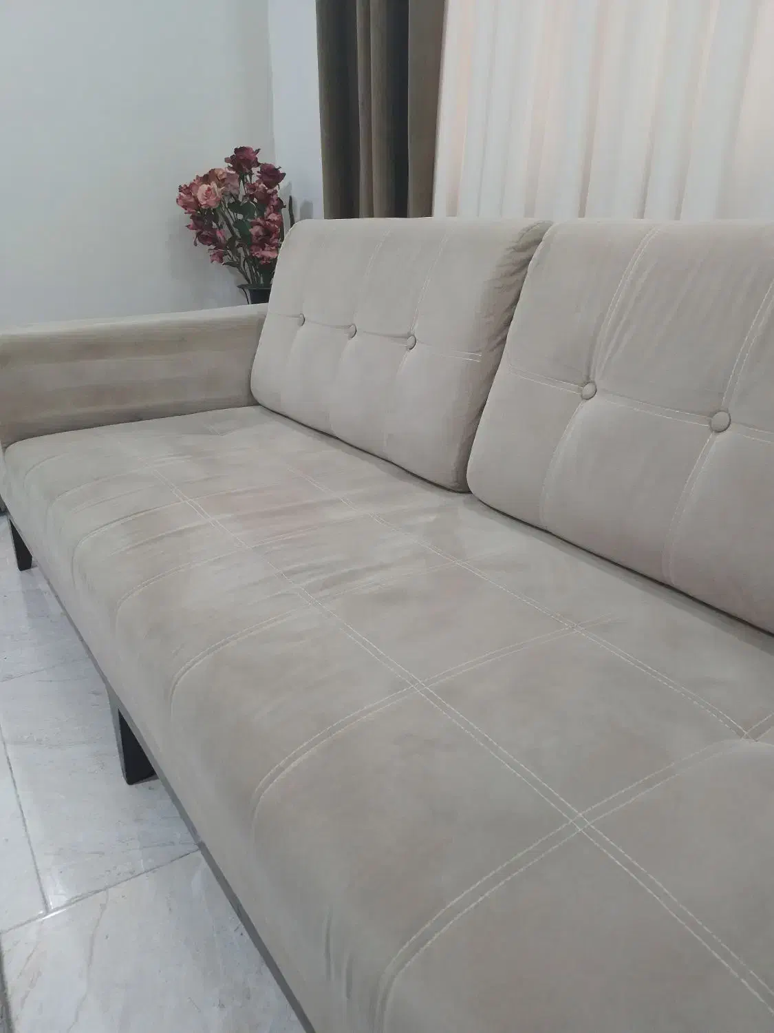 مبل ال کاژو ۷نفره با جلو مبلی و میز غذا خوری ۴نفره|مبلمان خانگی و میز عسلی|کوچصفهان, |دیوار