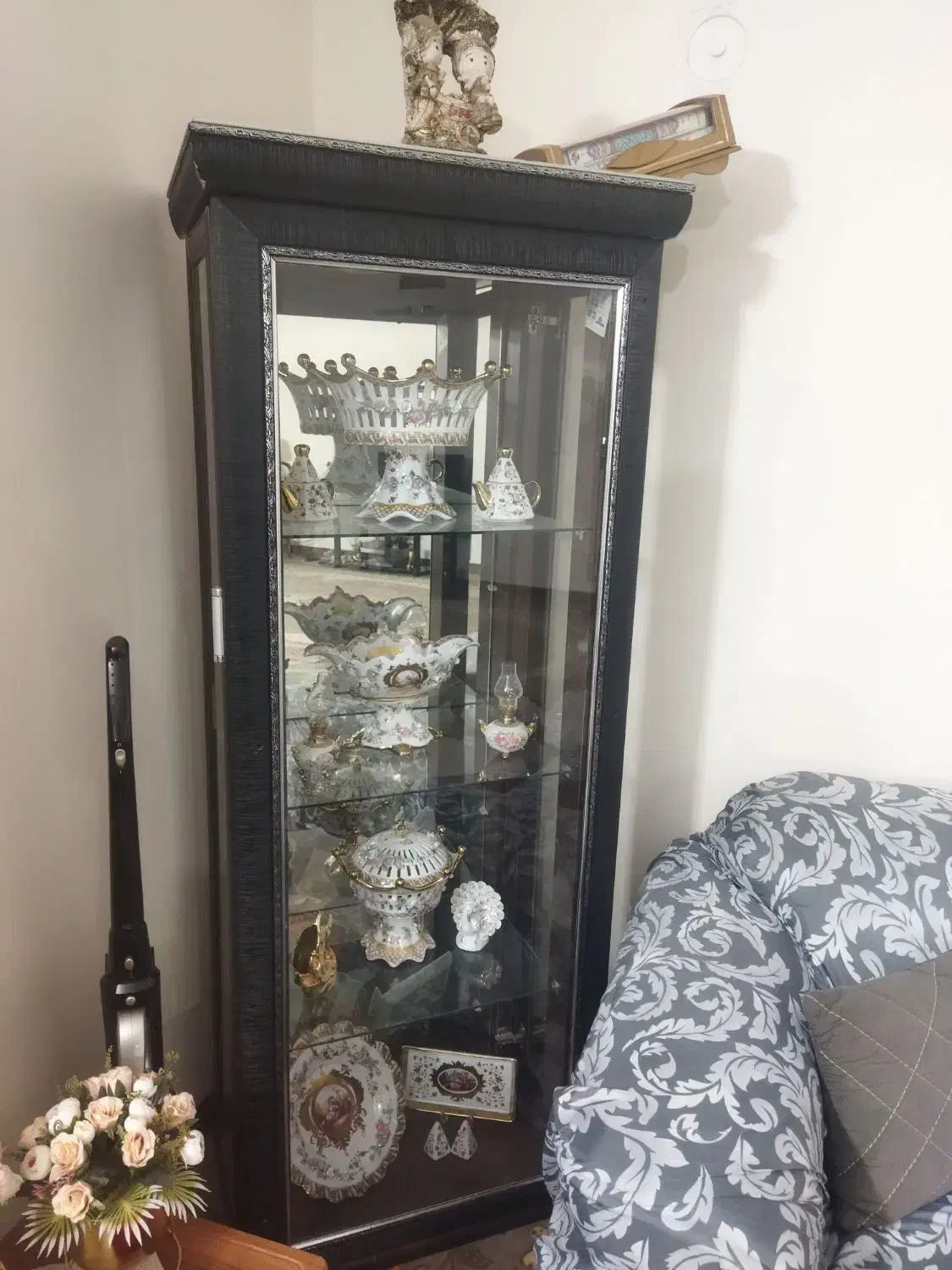 کمد بچه و ویترین و کمد لباس و دراول با آینه|جاکفشی، کمد، دراور|خاوران, |دیوار