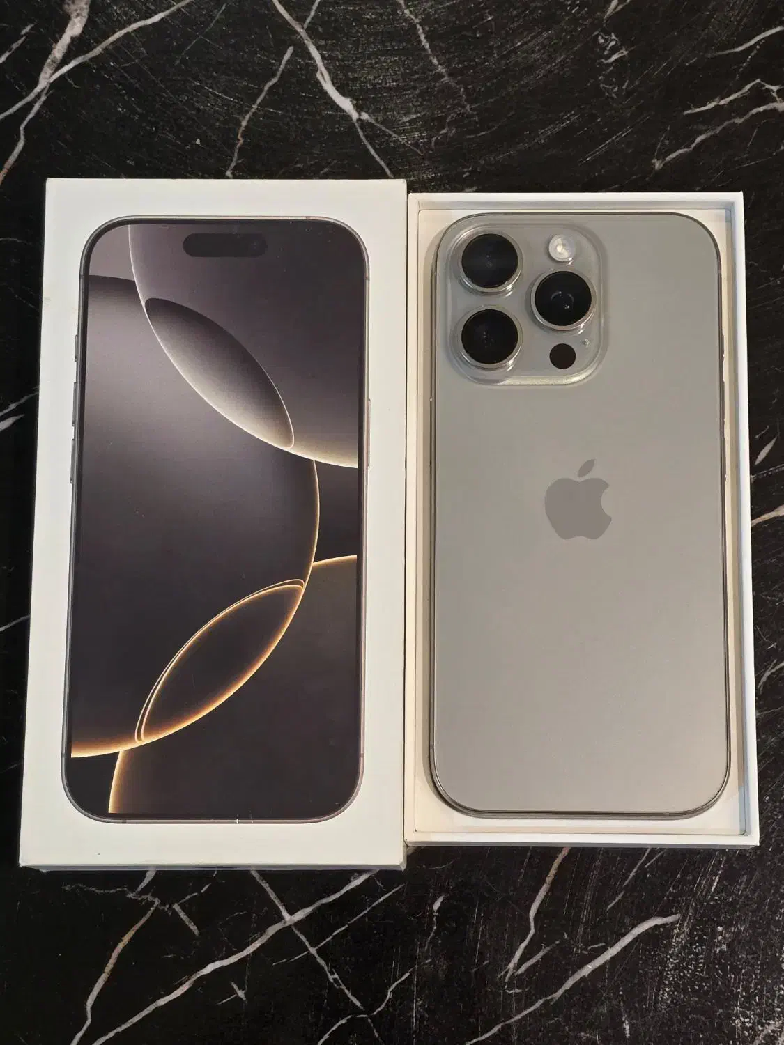 آیفون ۱۶ پرو ۲۵۶ تیتانیوم نچرال|موبایل|تهران, مرزداران|دیوار