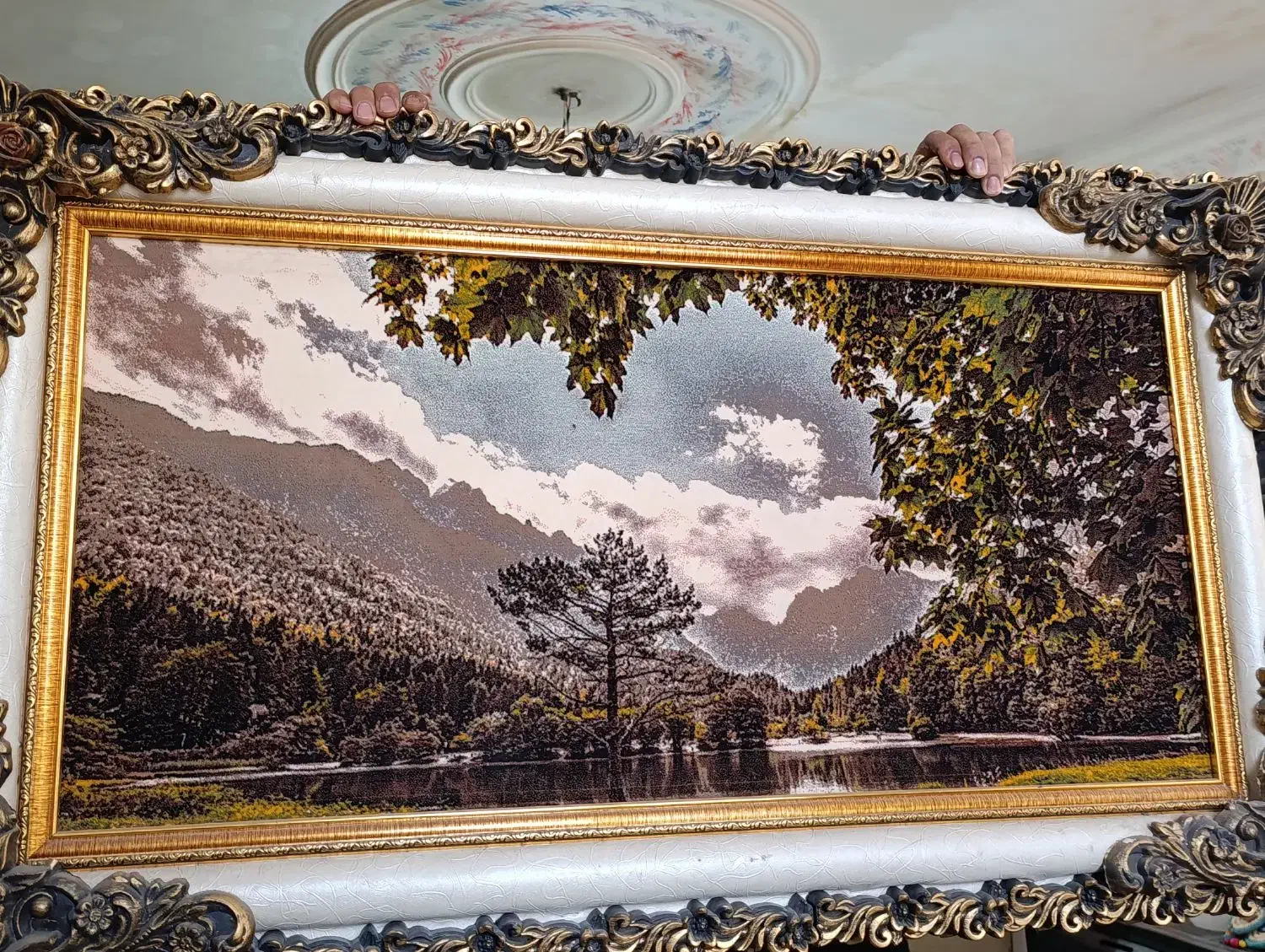 تابلو فرش|تابلو فرش|مشهد, طبرسی شمالی|دیوار